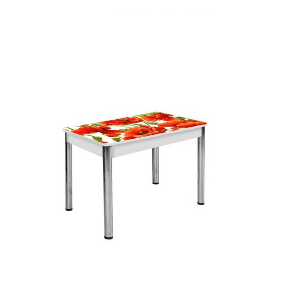 Стол раздвижной «Триумф», 1000(1350) ? 700 ? 750 мм, опоры хром, цвет венге / 400321657