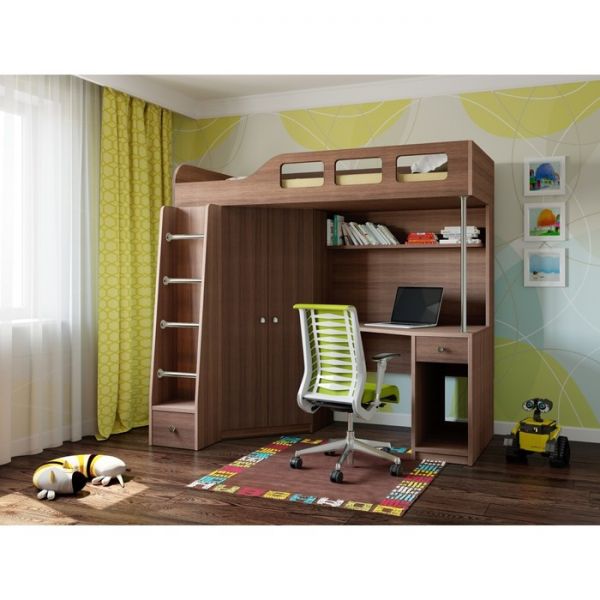 Детский комплекс «Астра 7», цвет дуб шамони/дуб шамони