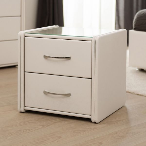 Тумба «Алеро», 2 ящика, 500 ? 470 ? 477 мм, цвет взбитые сливки