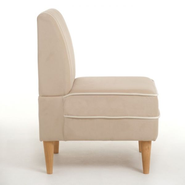 Кресло "Амма" велюр Velutto бежевый