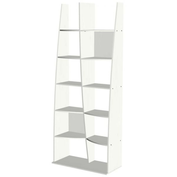 Стеллаж №5, 902 ? 410 ? 2232 мм, цвет белый