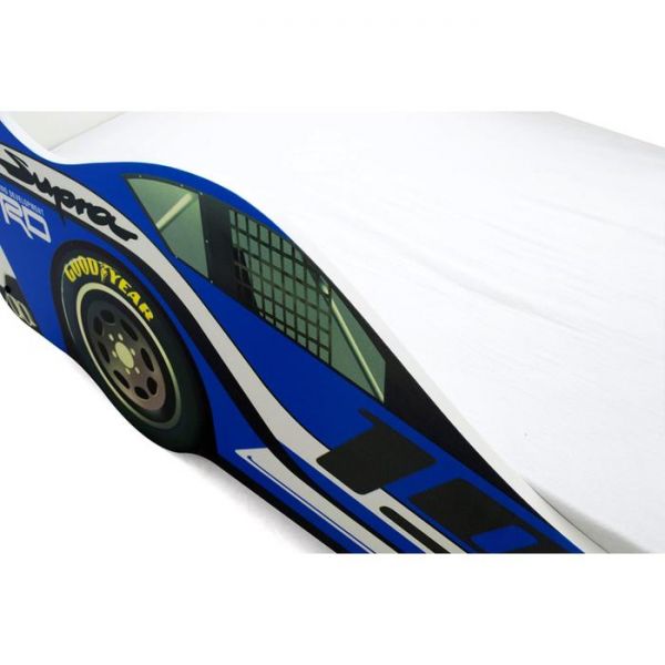 Кровать-машина Бельмарко «Супра синяя»