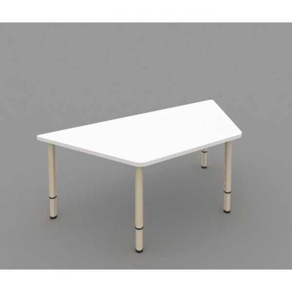 Стол-трапеция регулируемый, 1100 ? 500 ? 400 мм, группа 0-3, цвет розовый