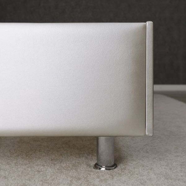 Кровать «Монблан» с ПМ, 1400 ? 2000, ортопедическое основание, цвет взбитые сливки