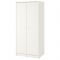 KLEPPSTAD КЛЕППСТАД Гардероб 2-дверный, белый79x176 см