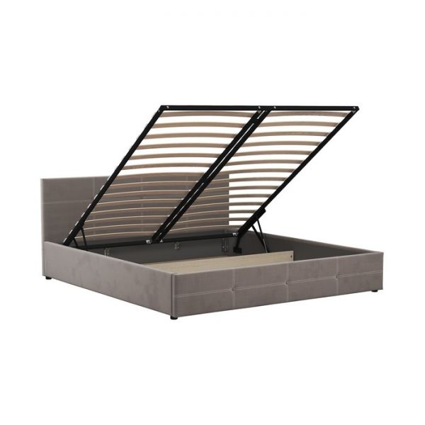 Кровать Синди, 1800х2000, ортопедическое осн+ПМ, Мазерати 10/Перламутрово-коричневый