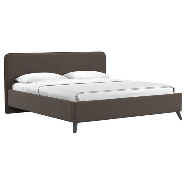 Кровать Миа, 1800х2000, ортопедическое осн+ПМ, Аватар/ Кофе