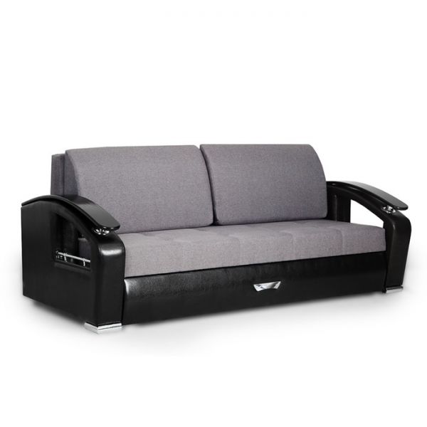 Диван прямой «Дубаи», ППУ, еврокнижка, цвет селфи 15 / астор 900