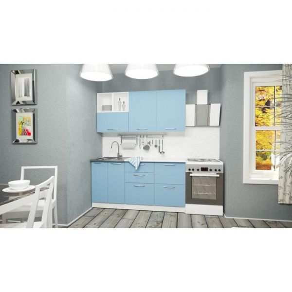 Кухонный гарнитур Евгения стандарт 4 1600 мм