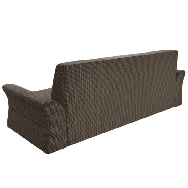 Прямой диван «Клайд», механизм дельфин, рогожка, цвет бежевый