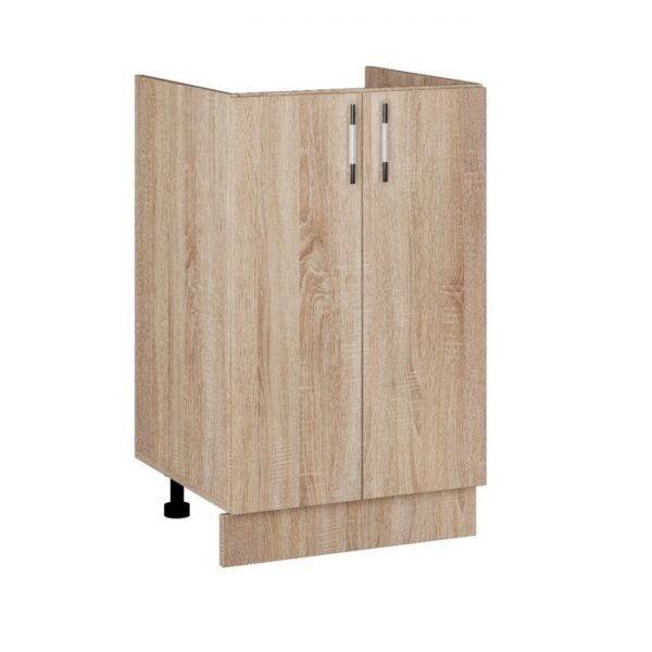 Шкаф напольный под мойку Легенда-10 500х470х820 Дуб сонома