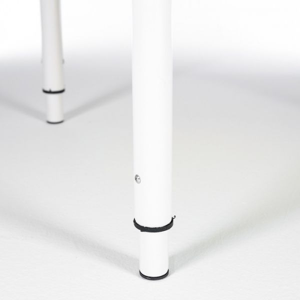 Стол Овальный растущий гр.0-3 на металлокаркасе, Зеленый степной