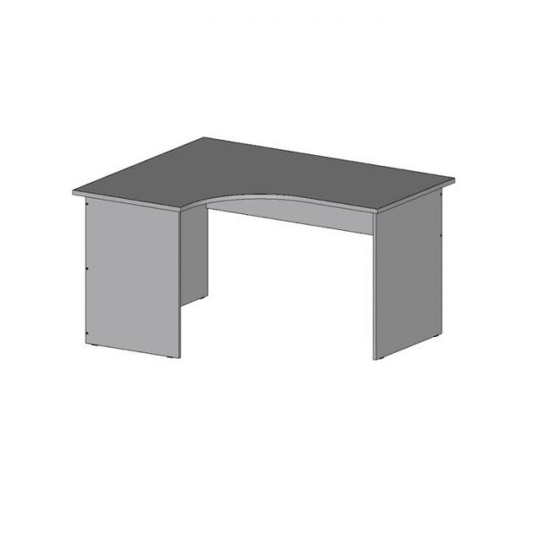 Стол угловой левый СЭЛ14.12.7, 1400х1150/680х750 мм, бук светлый