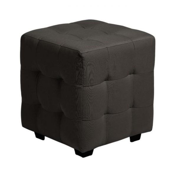 Пуф Генри 400х400х420 Рогожка GRAFIT