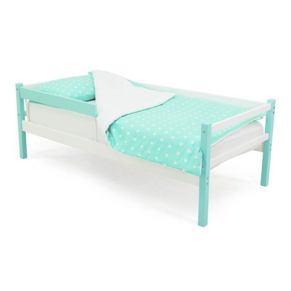 Детская кровать-тахта Svogen мятно-белый