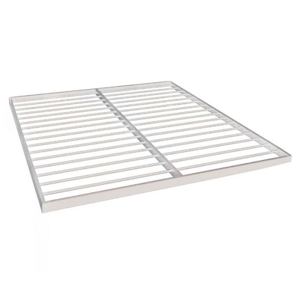 Кровать «Вероника плюс», 1200 ? 1900 мм, металл, цвет белый