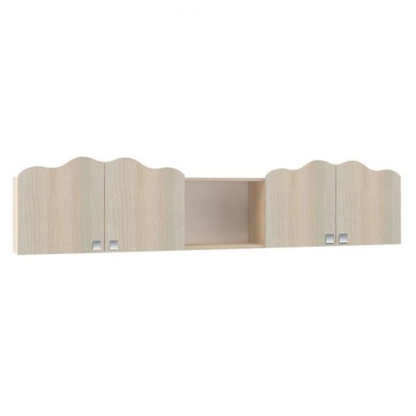 Полка навесная «Принцесса», 2032 ? 240 ? 450 мм, цвет дуб сонома