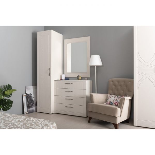 Комод Неаполь 13.311, 900х414х872, Миндаль/Африканское Лапачо какао