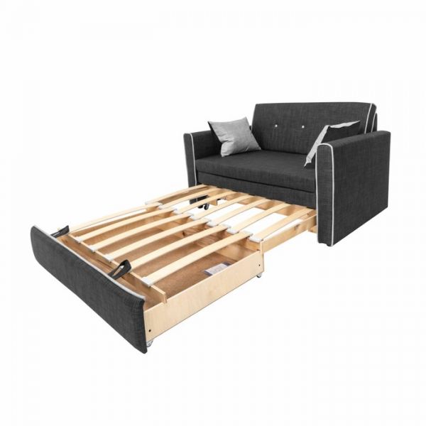 Диван прямой «Марк», механизм выкатной, цвет макро 157 / макро 281