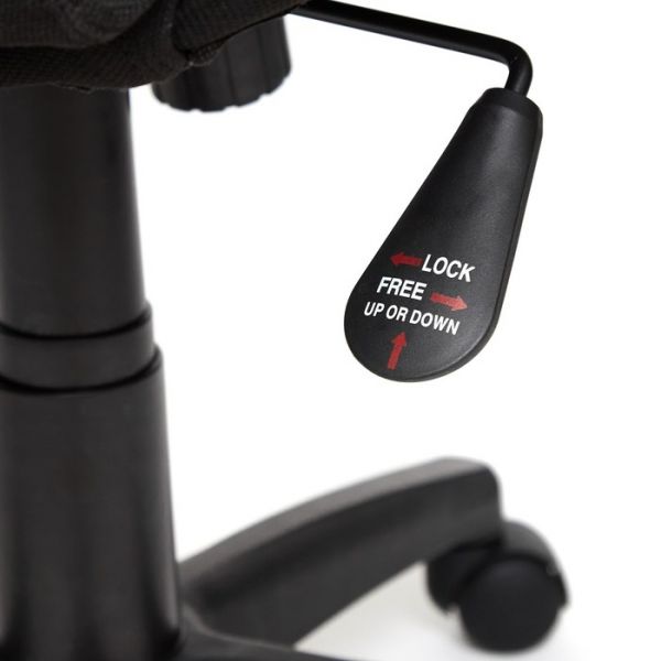 Кресло DRIVER ткань черный/красный 2603/08