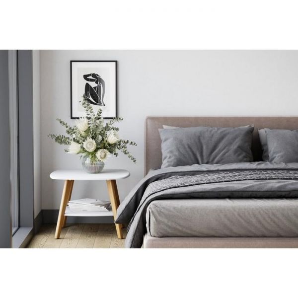 Стол журнальный «Хадсон», 650 ? 650 ? 500 мм, цвет дуб сонома