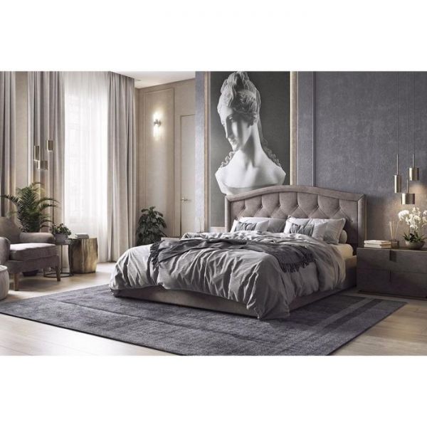 Каркас кровати Верона-2 1600х2000 велюр изумруд