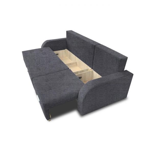 Диван трансформер «Милан», с выдвижным углом, пантограф, рогожка, цвет savana plus beige