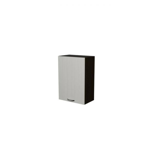 Шкаф навесной Полина 500х300х720 с 1 дверцей  венге/бодега