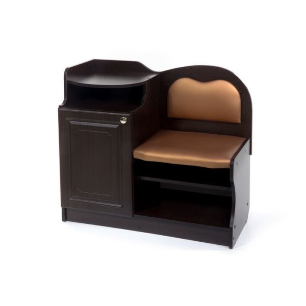 Банкетка №1, 900х430х920, Венге/Коричневый(109)