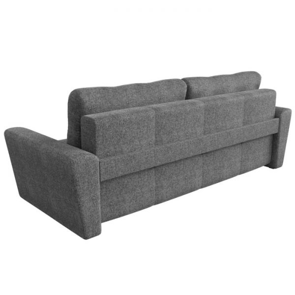 Диван прямой «Амстердам», механизм еврокнижка, рогожка, цвет серый