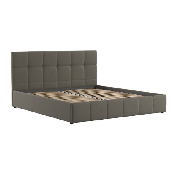 Кровать Хлоя, 1800х2000, ортопедическое осн+ПМ, Макс/Перламутрово-коричневый