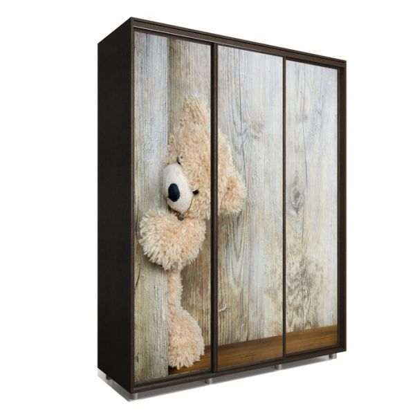 Шкаф-купе Яркий-222 2070х600х2300 Венге Темный/Детский 2