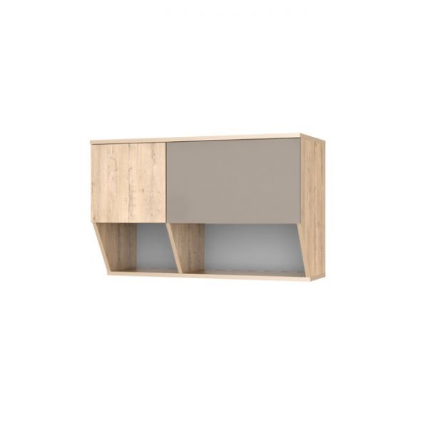 Шкаф навесной Хаски-43 ирландский дуб/мокко