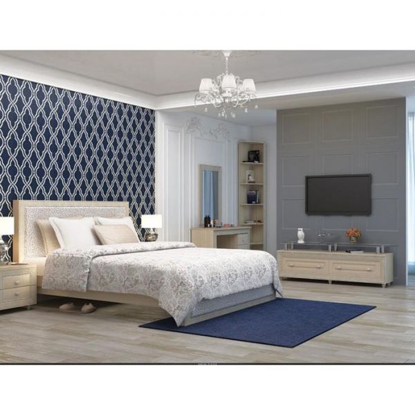 Кровать «Калипсо 14» с ПМ, 1400х2000, цвет туя светлая