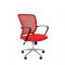 Офисное кресло "Chairman" 698 TW-69 красный хром