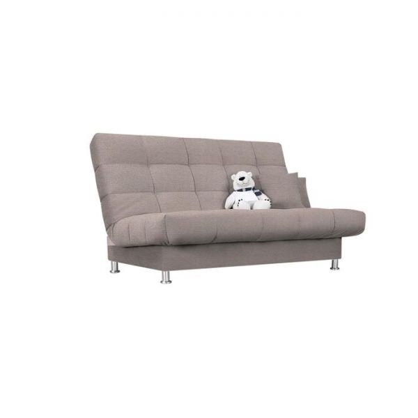 Диван «Идальго», с подушками, механизм книжка, ткань велюр, цвет shaggy azure