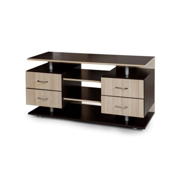 Тумба ТВ 1, 1200х420х620, Венге/Ясень