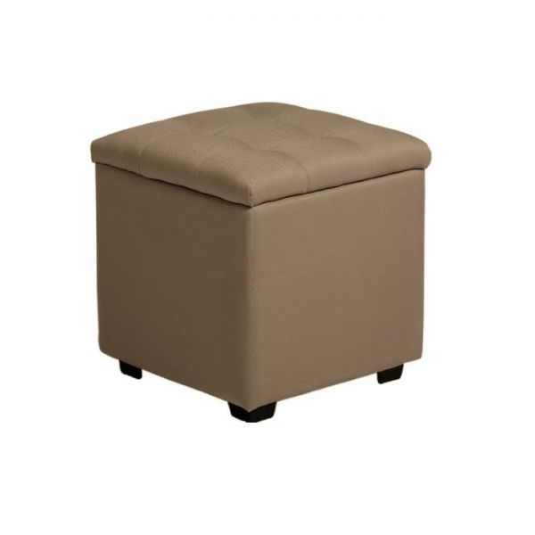 Пуф Бриг 400х400х430 Рогожка BROWN