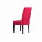 Стул мягкий Маркиз 450х450х970 бук, цвет покраски темный орех, ткань велюр красный