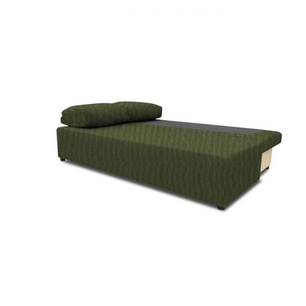 Диван «Алиса 2», бельевой ящик, механизм еврокнижка, рогожка, цвет savana grey