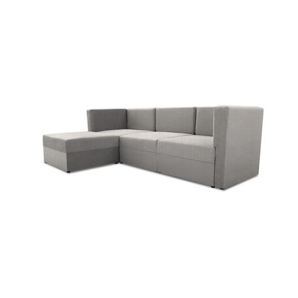 Диван модульный угловой «Бергамо», четыре секции, велюр, цвет shaggy linen