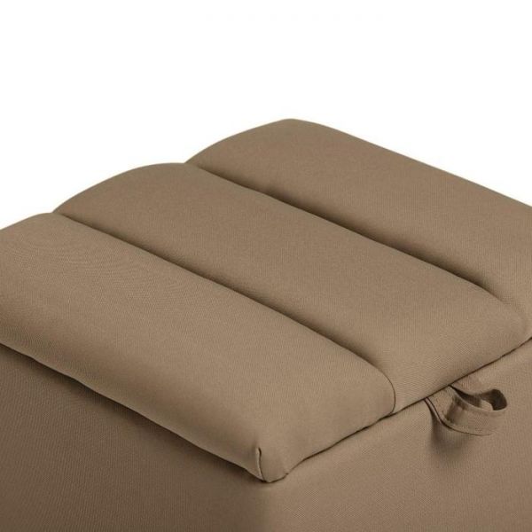 Пуф Осло мини 400х400х410 Рогожка BROWN