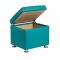 Пуф с крышкой Вега 430х480х430 Бирюзовый