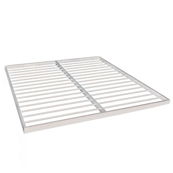 Кровать «Диана Плюс», 1400 ? 2000 мм, металл, цвет белый