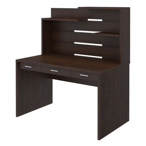 Стол с надстройкой, 1320 ? 680 ? 1520 мм, цвет венге