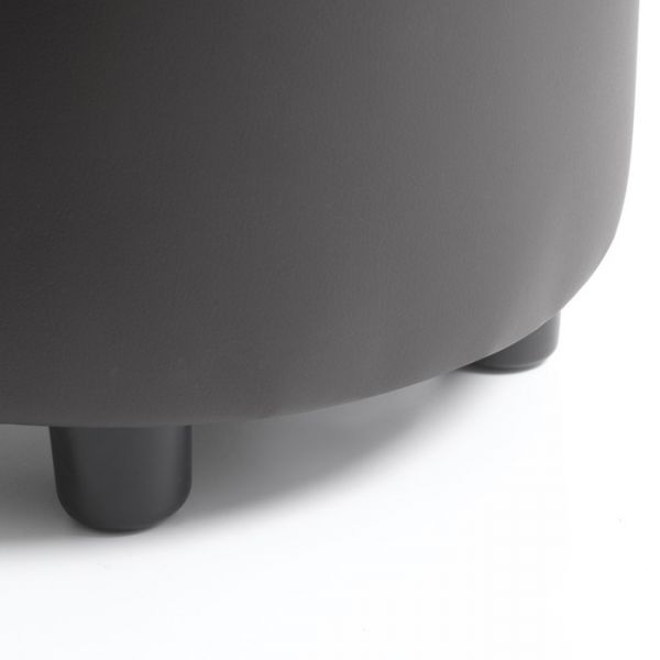 Пуф "Йокки", экокожа черный