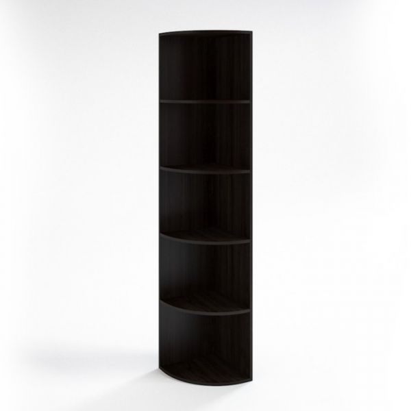 Шкаф угловой низкий НШ-13, 380х380х1153 мм, белый шагр