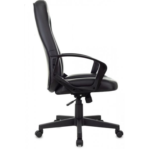 Кресло руководителя  T-898/#B черный,  искусственная кожа