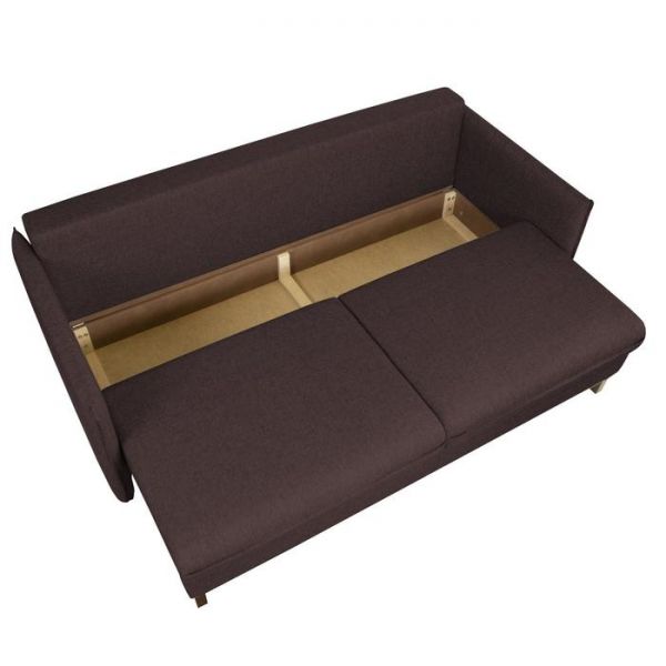 Диван "Матис" с подлокотниками, ткань рогожка Coral