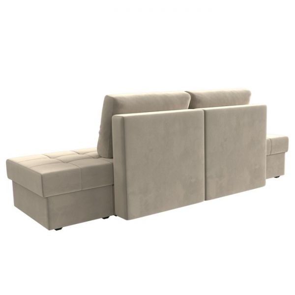 Диван трансформер «Сплит», механизм еврокнижка, рогожка, цвет серый